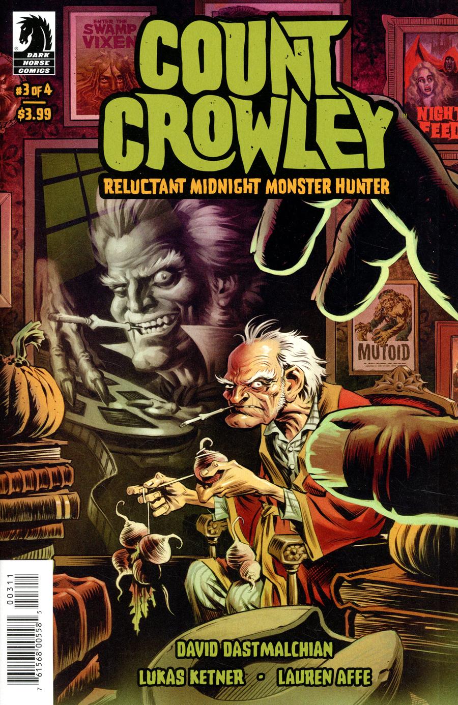 COUNT CROWLEY RELUCTANT MONSTER HUNTER #3 (OF 4)