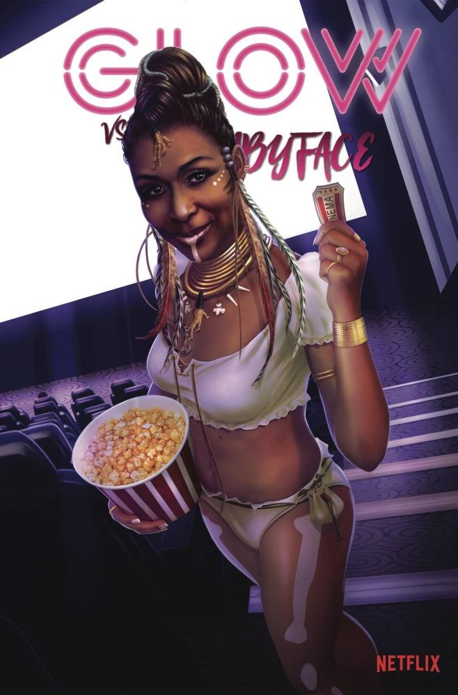 GLOW VS THE BABYFACE #4 (OF 4) CVR A FISH