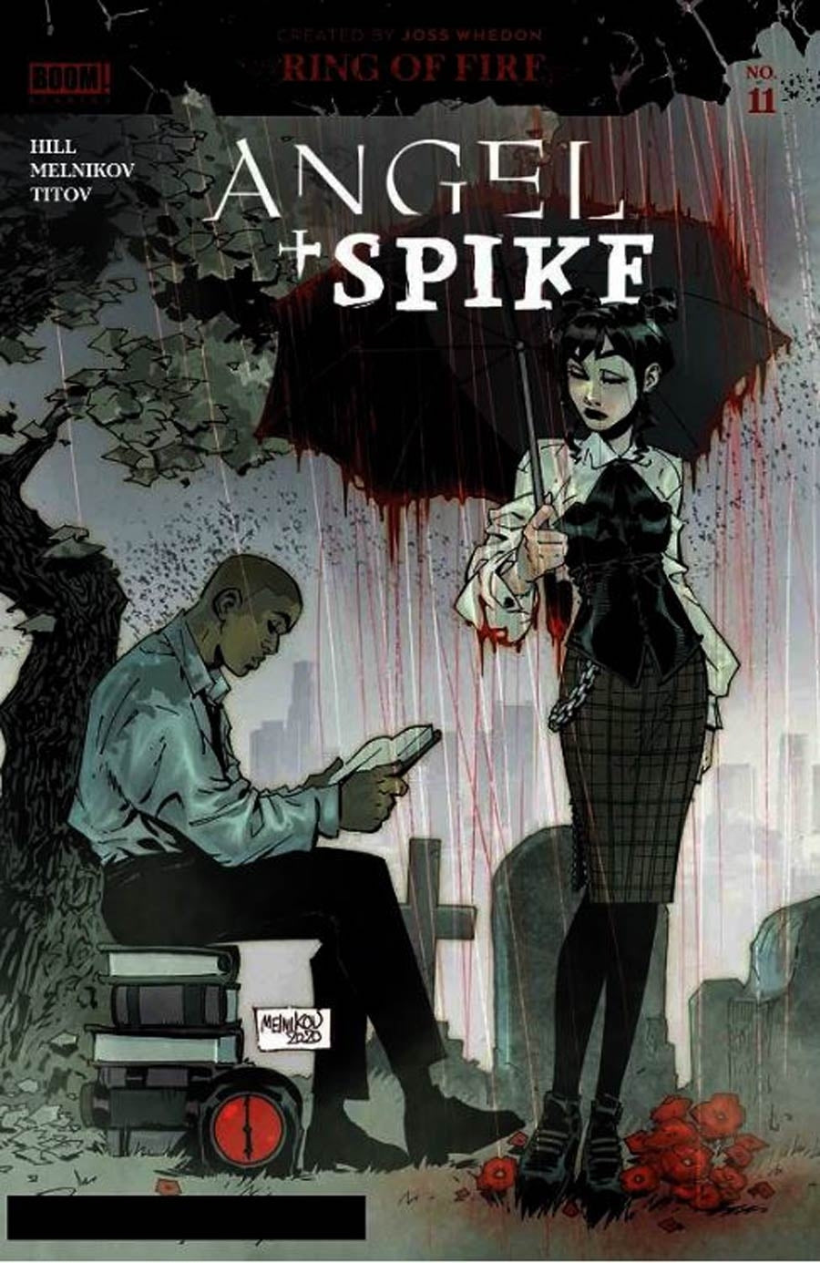 ANGEL & SPIKE #11 CVR B MELKINOV SPOT VAR