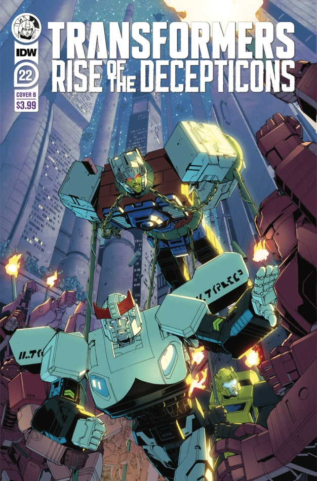 TRANSFORMERS #22 CVR B GRIFFITH