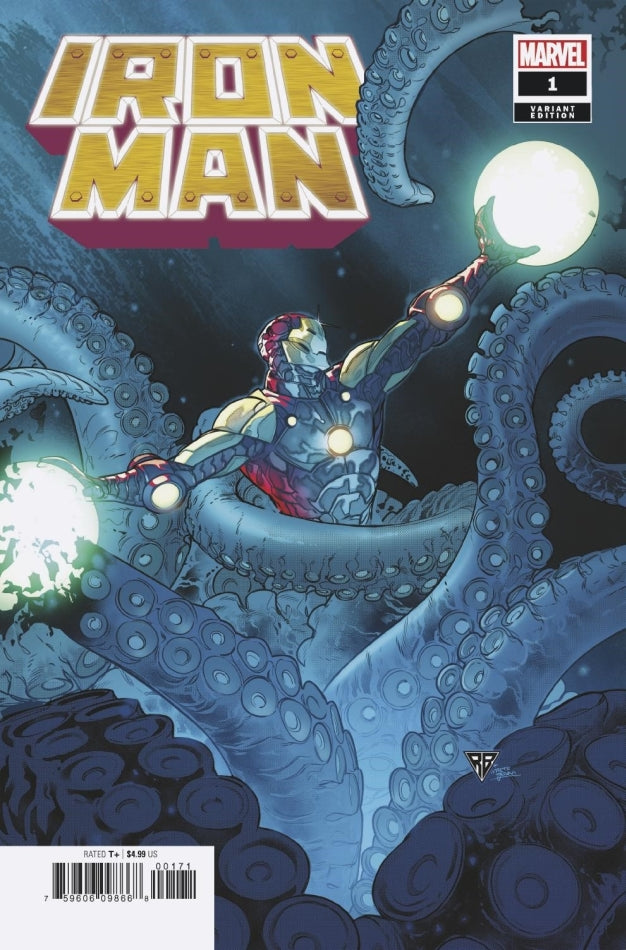 IRON MAN #1 SILVA LAUNCH VAR
