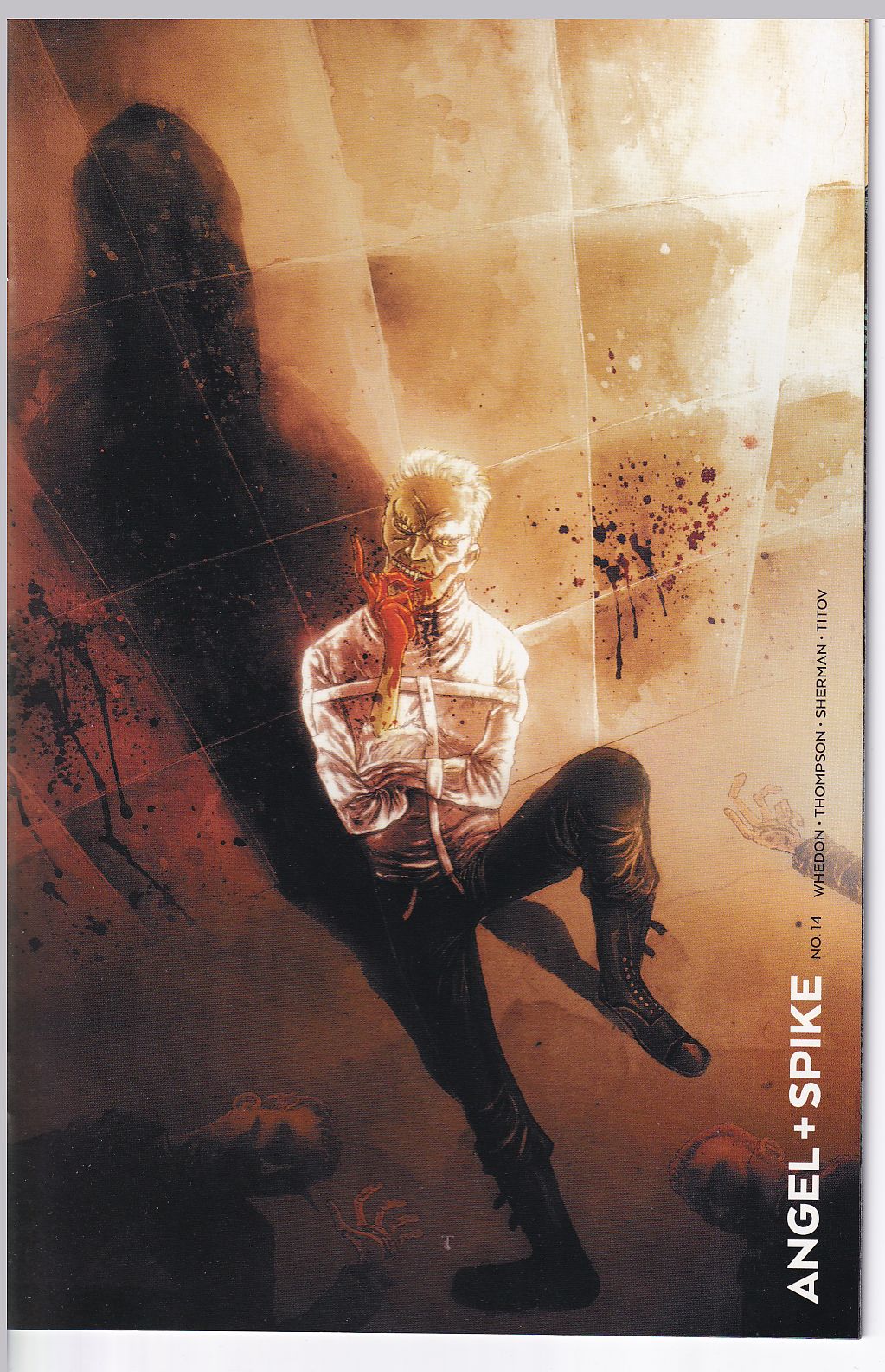 ANGEL & SPIKE #14 CVR C BOWYER VAR