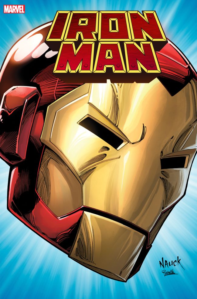 IRON MAN #4 NAUCK HEADSHOT VAR
