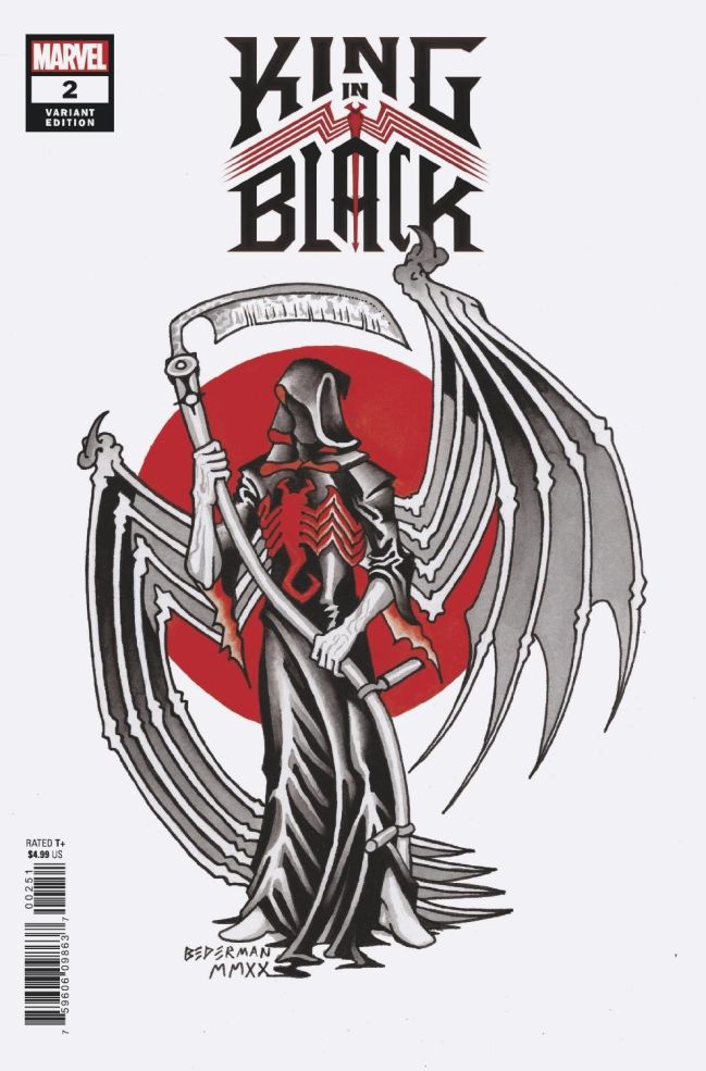 KING IN BLACK #2 (OF 5) BEDERMAN TATTOO VAR