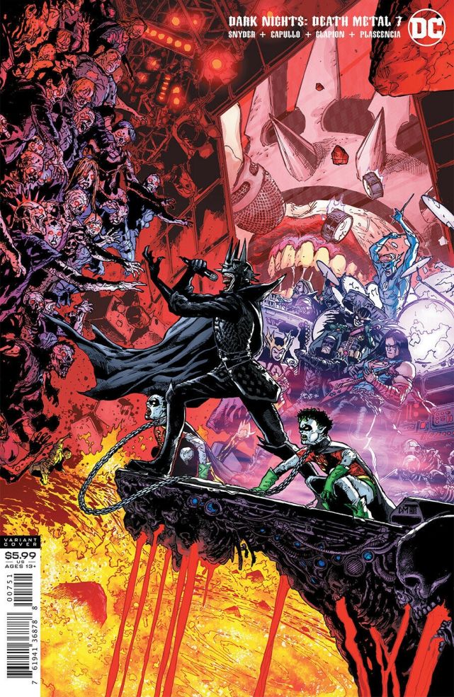DARK NIGHTS DEATH METAL #7 (OF 7) 1: 25 VAR ED