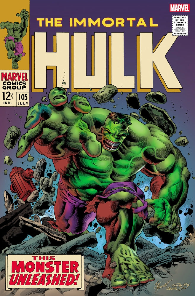 IMMORTAL HULK #44 BENNETT HOMAGE VAR