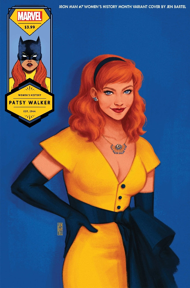 IRON MAN #7 BARTEL HELLCAT WOMENS HISTORY MONTH VAR