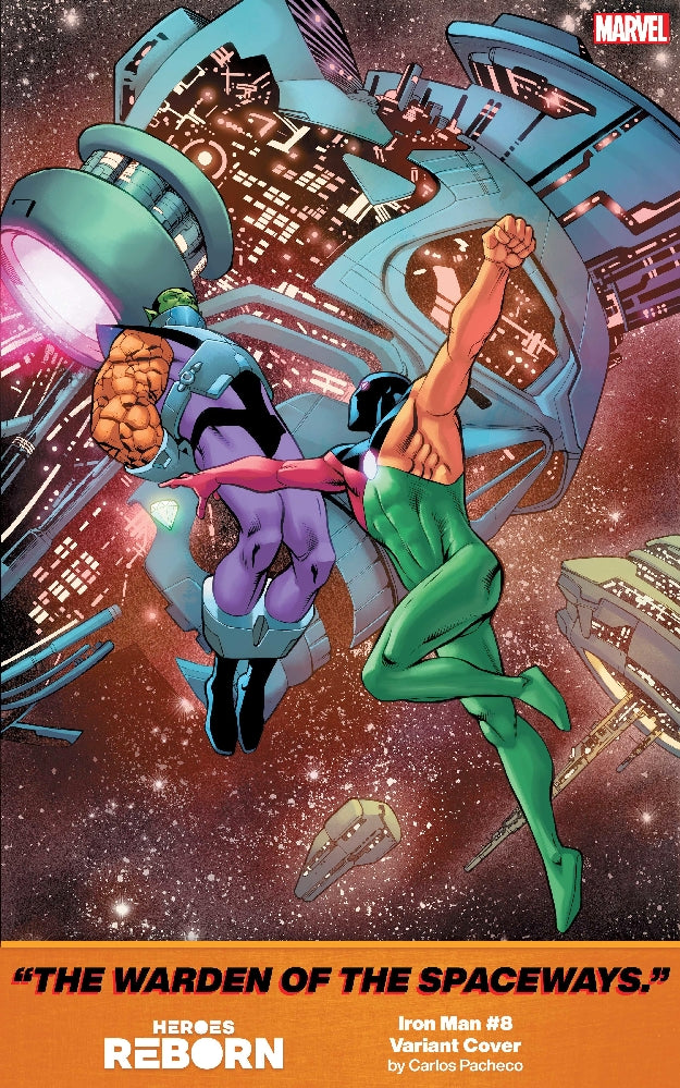 IRON MAN #8 REBORN VAR