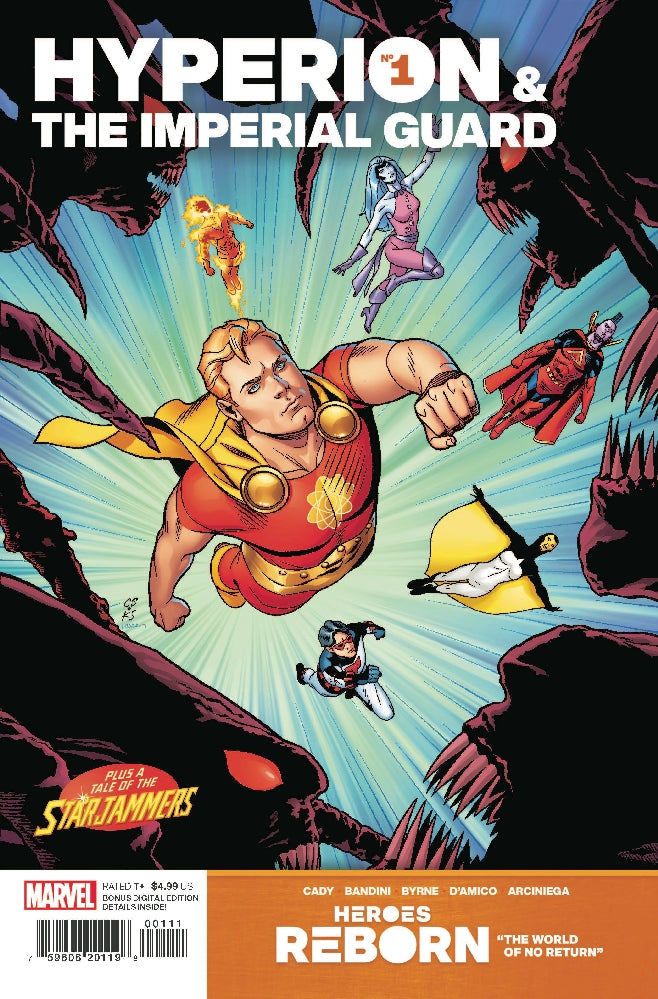 HEROES REBORN HYPERION AND IMPERIAL GUARD #1