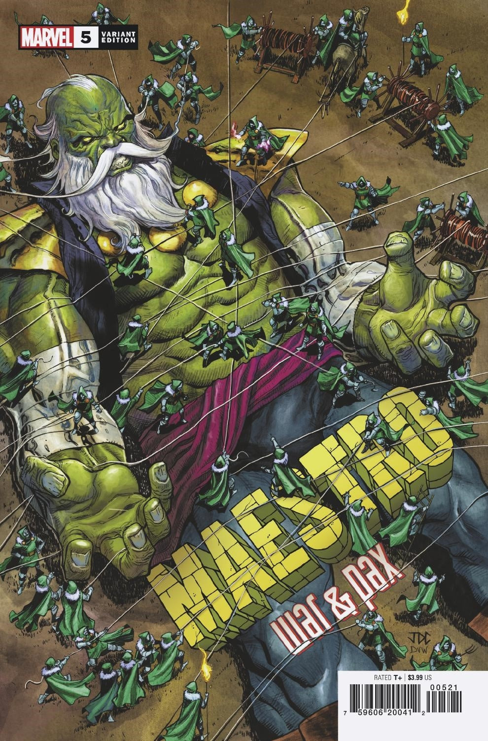 MAESTRO WAR AND PAX #5 (OF 5)CASSARA VAR