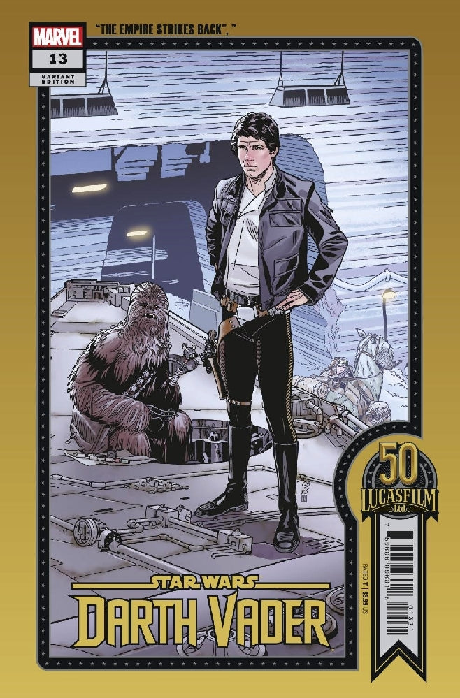 STAR WARS DARTH VADER #13 SPROUSE LUCASFILM 50TH VAR