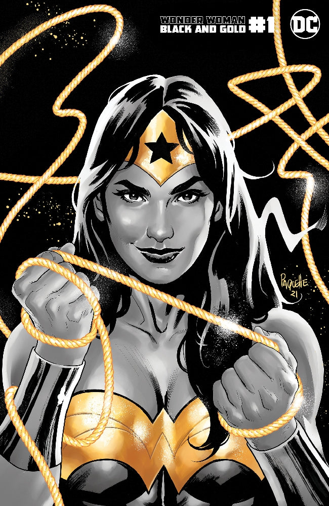 WONDER WOMAN BLACK & GOLD #1 #1 CVR C YANICK PAQUETTE VAR