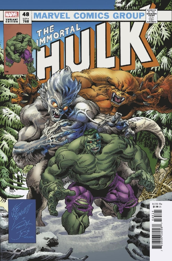 IMMORTAL HULK #48 BENNETT HOMAGE VAR