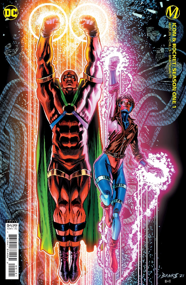 ICON & ROCKET SEASON ONE #1 CVR B DARRYL BANKS OLD SCHOOL CA