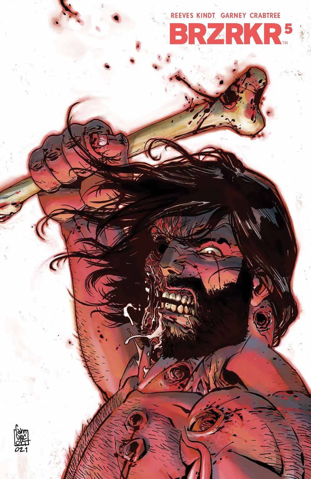 BRZRKR (BERZERKER) #5 (OF 12)CVR D CAMUNCOLI FOIL (MR)