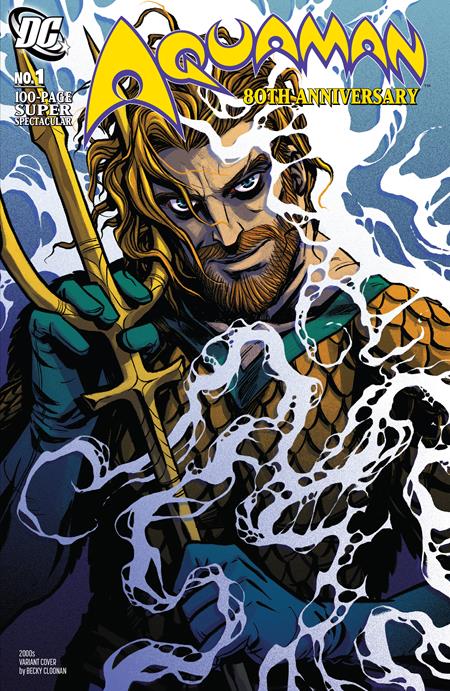 AQUAMAN 80TH ANNV SPECTACULAR#1 CVR H 2000S VAR