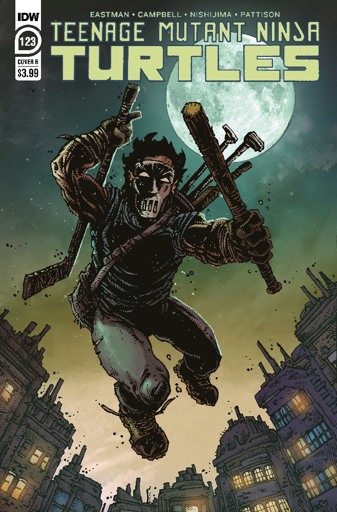 TMNT ONGOING #123 CVR B EASTMAN