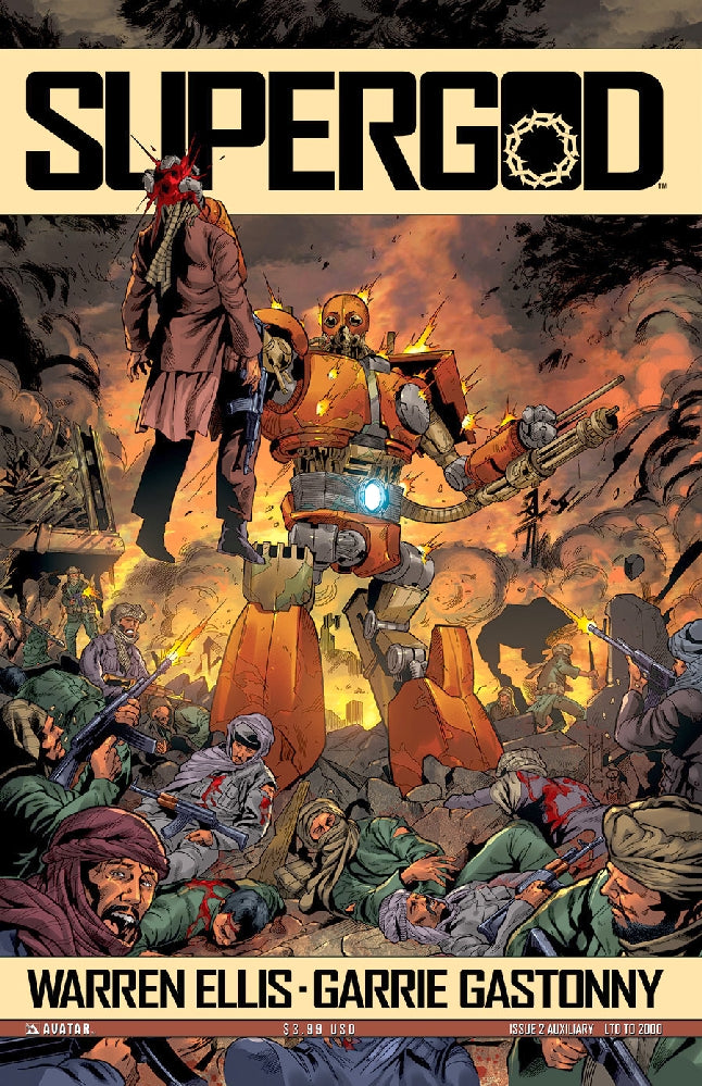 SUPERGOD -SET- (#1 TO #5, AUXILIARY COVERS)