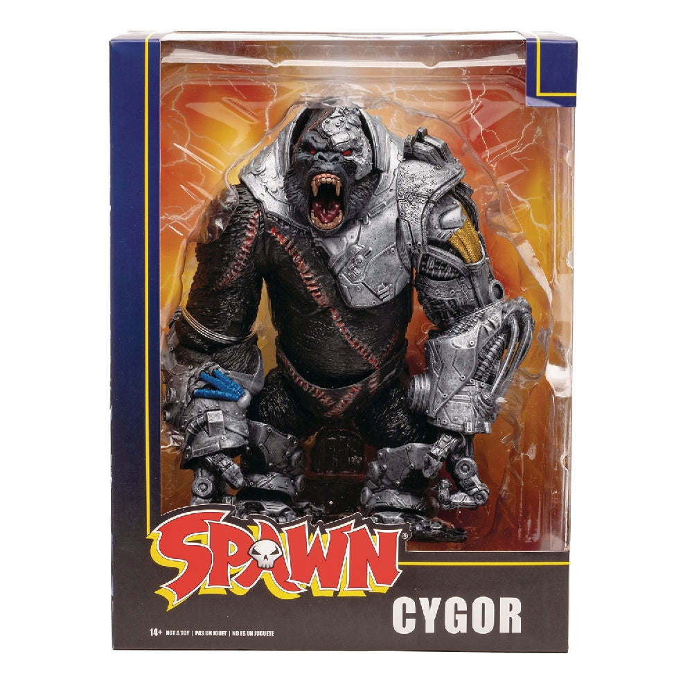 SPAWN MEGAFIG 12IN CYGOR ACTION FIGURE