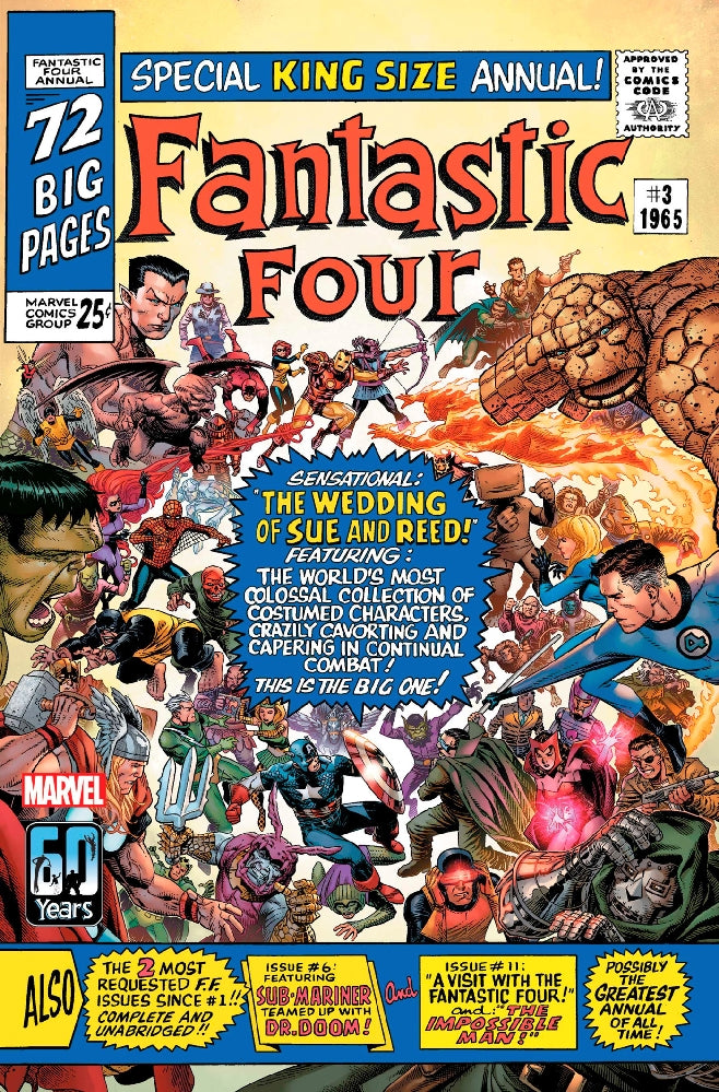 FANTASTIC FOUR ANNIVERSARY TRIBUTE #1 CHEUNG VAR