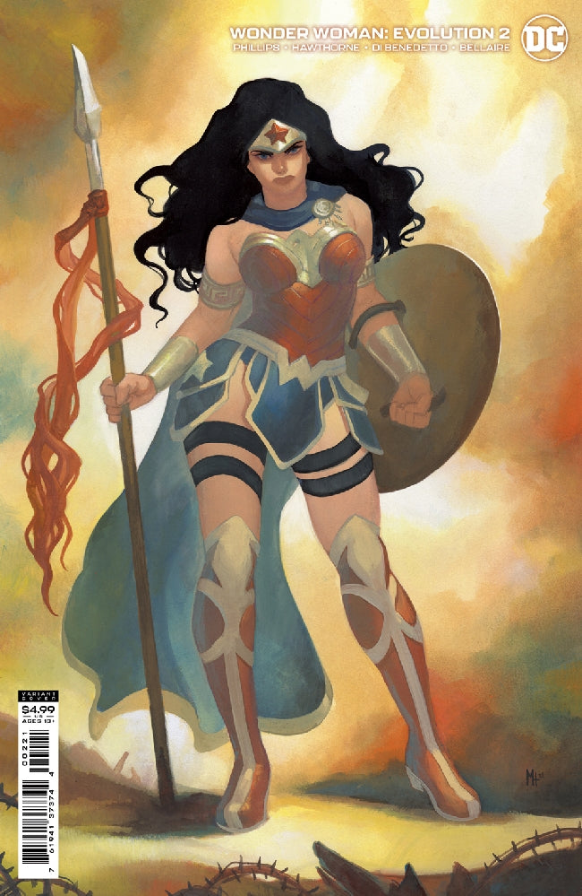 WONDER WOMAN EVOLUTION #2 (OF8) CVR B HETRICK CARD STOCK VA