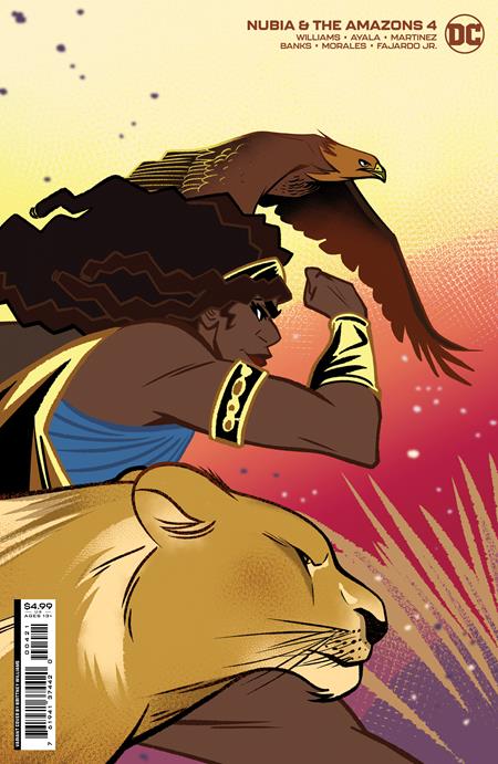 NUBIA & THE AMAZONS #4 (OF 6)CVR B WILLIAMS CARD STOCK VAR