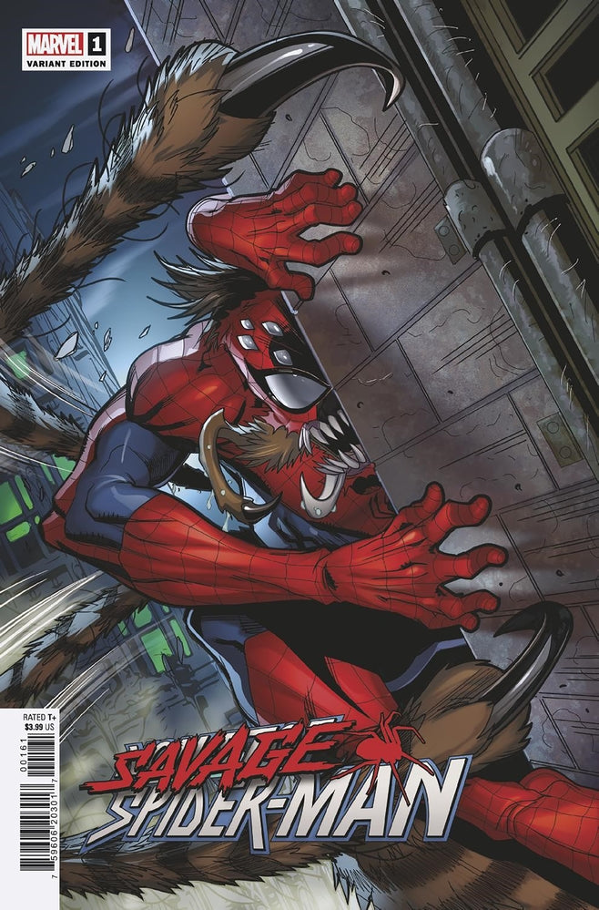 SAVAGE SPIDER-MAN #1 LUBERA VAR