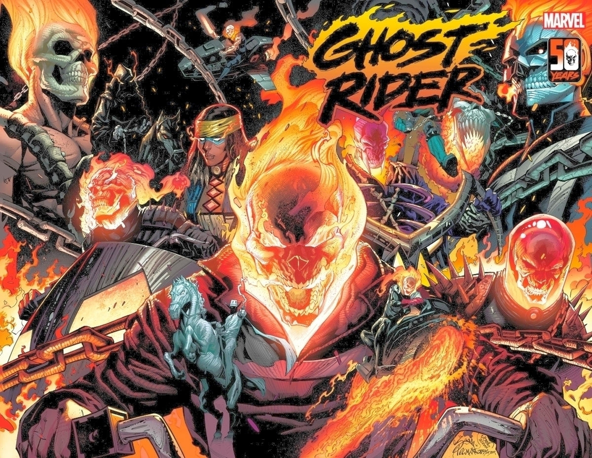 GHOST RIDER #1 STEGMAN WRAPAROUND VAR