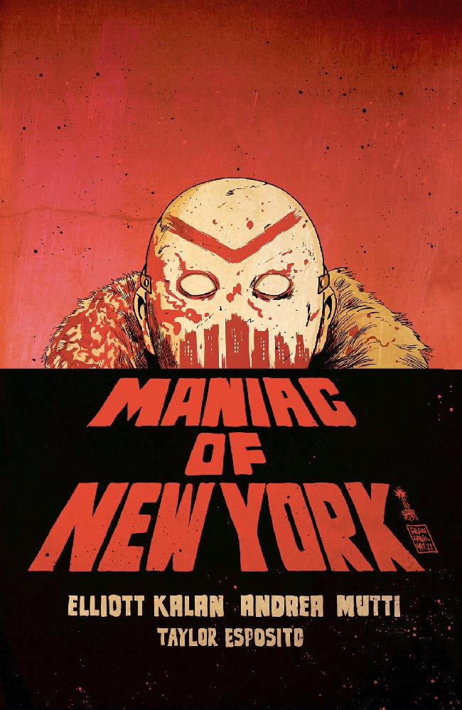 MANIAC OF NEW YORK BRONX BURNING #4 CVR B FRANCAVILLA VAR