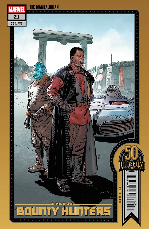 STAR WARS BOUNTY HUNTERS #21 SPROUSE LUCASFILM 50TH VAR
