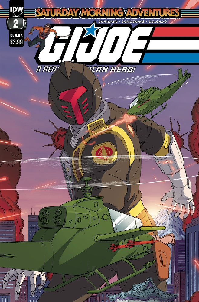 GI JOE SATURDAY MORNING ADVENTURES #2 (OF 4) CVR A SCHOENING