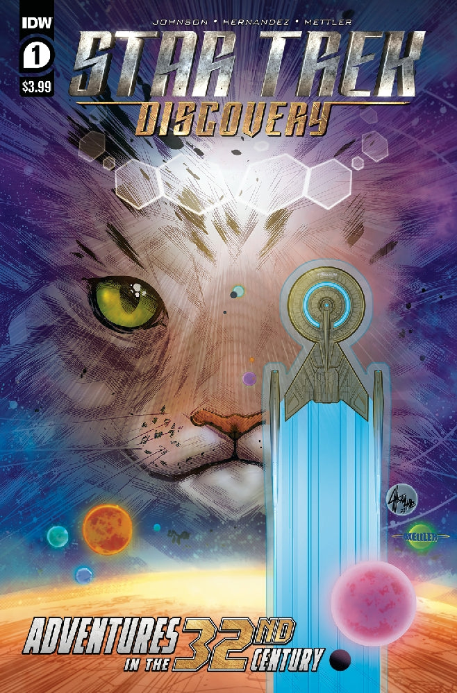 STAR TREK DISCOVERY ADV IN 32ND CENTURY #1 (OF 4) CVR A HERN