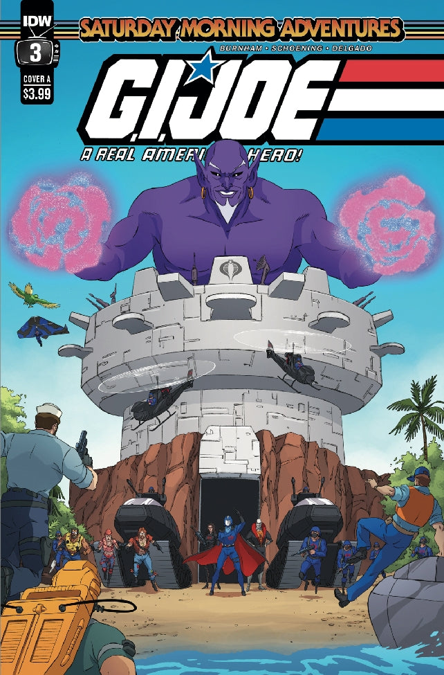 GI JOE RAH SATURDAY MORNING ADV #3 (OF 4) CVR A SCHOENING