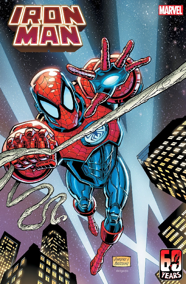 IRON MAN #19 JURGENS SPIDER-MAN VAR
