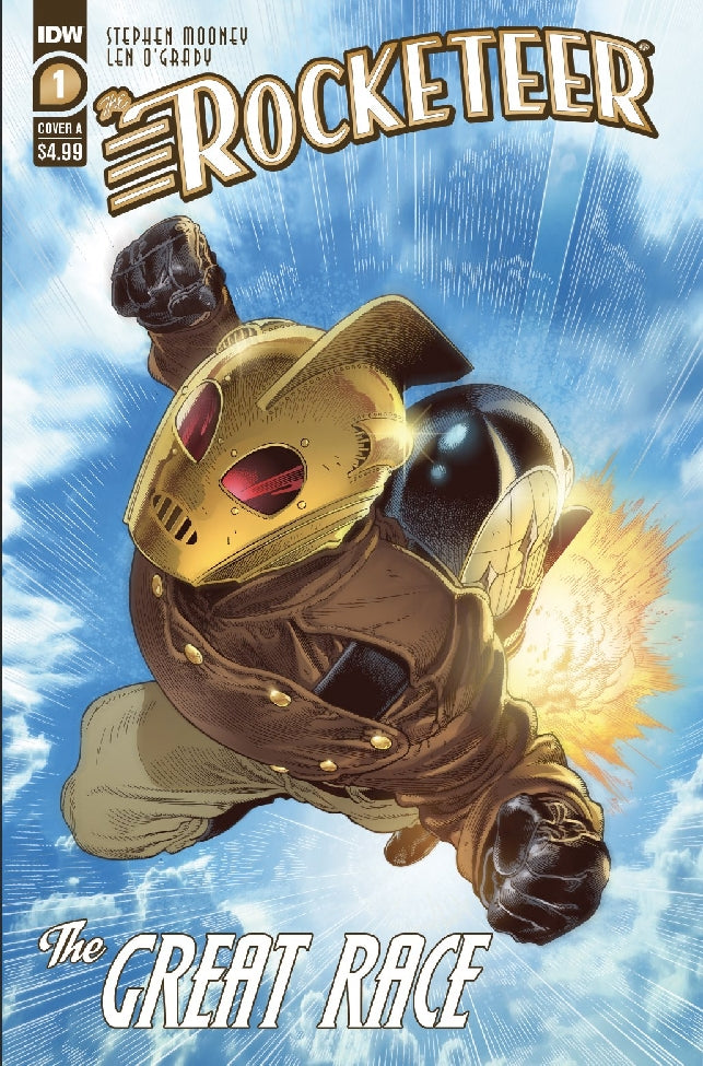 ROCKETEER THE GREAT RACE #1 (OF 4) CVR A GABRIEL RODRIGUEZ