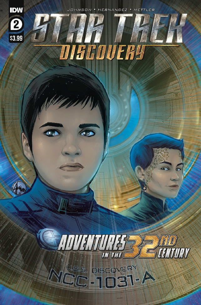 STAR TREK DISCOVERY ADV IN 32ND CENTURY #2 (OF 4) CVR A HERN