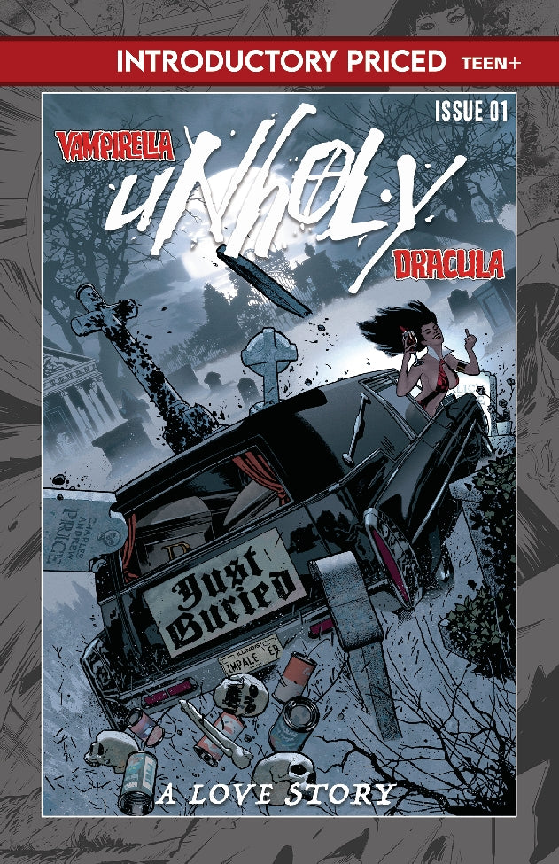 VAMPIRELLA DRACULA UNHOLY #1 INTRODUCTORY PRICED