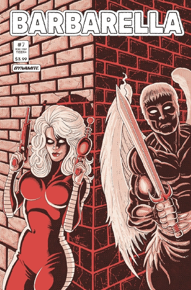 BARBARELLA #7 CVR L FOC TMNT HOMAGE HAESER ORIGINAL