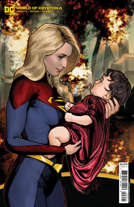 WORLD OF KRYPTON #6 CVR B STAGGS CARD STOCK VAR