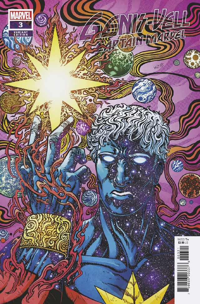 GENIS-VELL CAPTAIN MARVEL #3 (OF 5) WOLF VAR