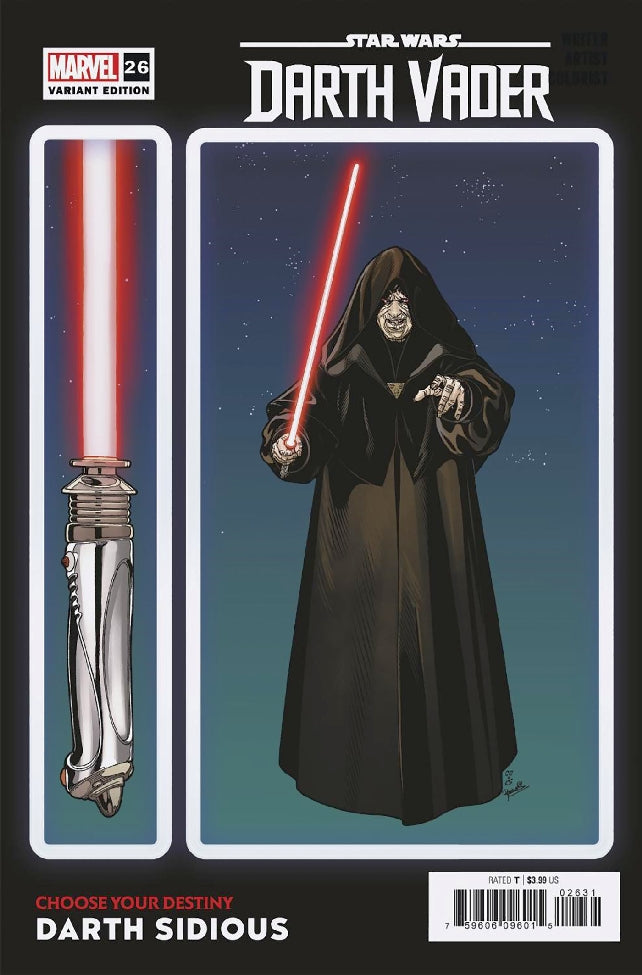 STAR WARS DARTH VADER #26 SPROUSE CHOOSE YOUR DESTINY VAR
