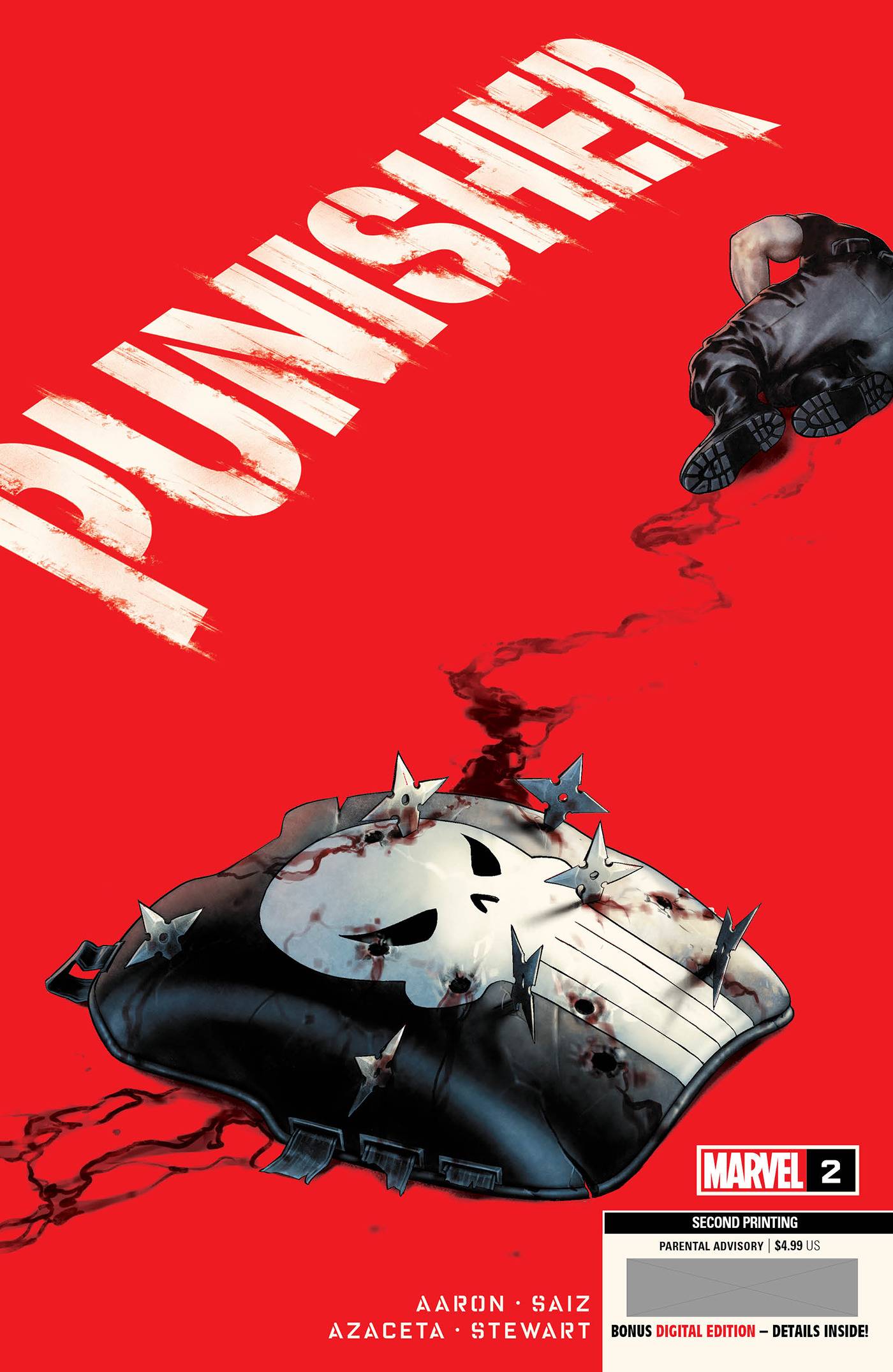 PUNISHER #2 2ND PTG SAIZ VAR