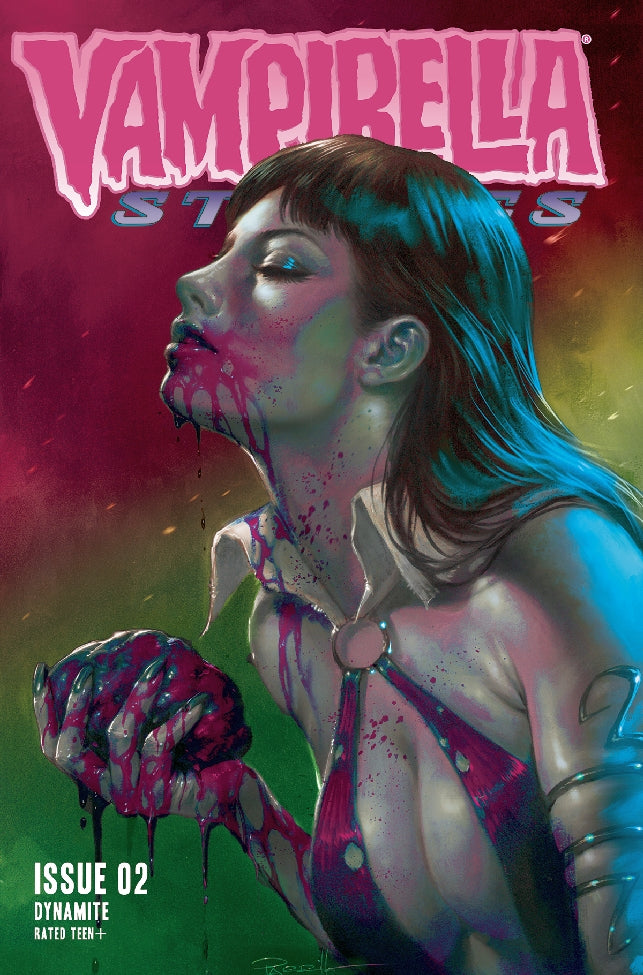 VAMPIRELLA STRIKES #2 CVR N FOC PARRILLO ULTRAVIOLET