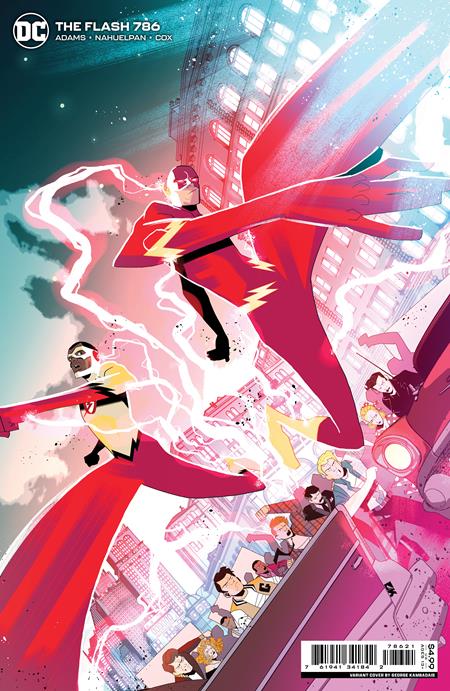 FLASH (2016) #786 CVR B KAMBADAIS CARD STOCK VAR (DARK CRISIS)
