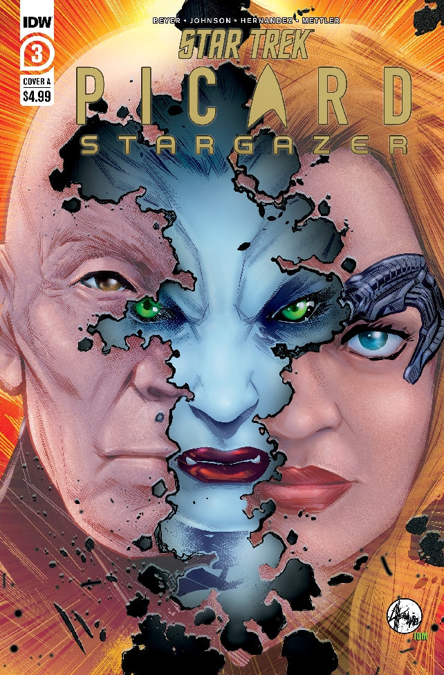 STAR TREK PICARD STARGAZER #3CVR A HERNANDEZ