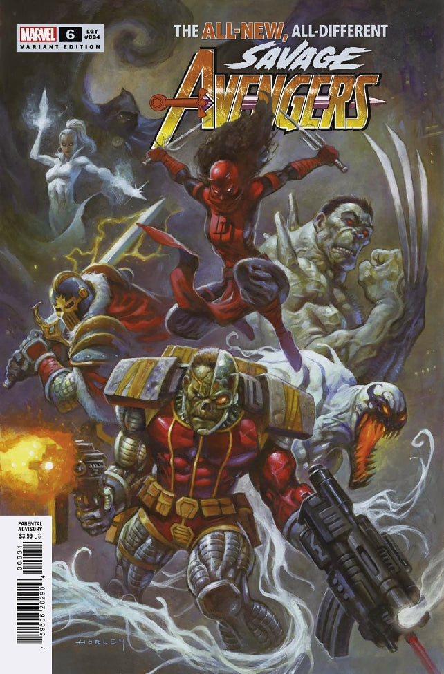 SAVAGE AVENGERS #6 HORLEY VAR