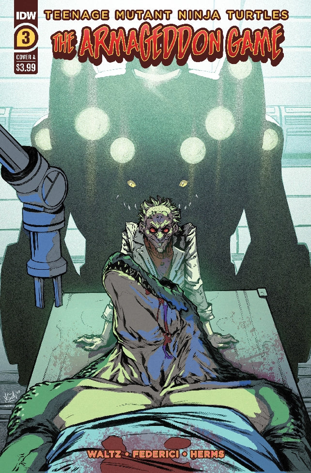 TMNT ARMAGEDDON GAME #3 CVR A FEDERICI