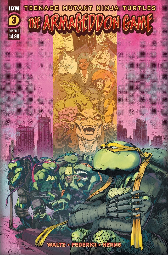 TMNT ARMAGEDDON GAME #3 CVR B TBD