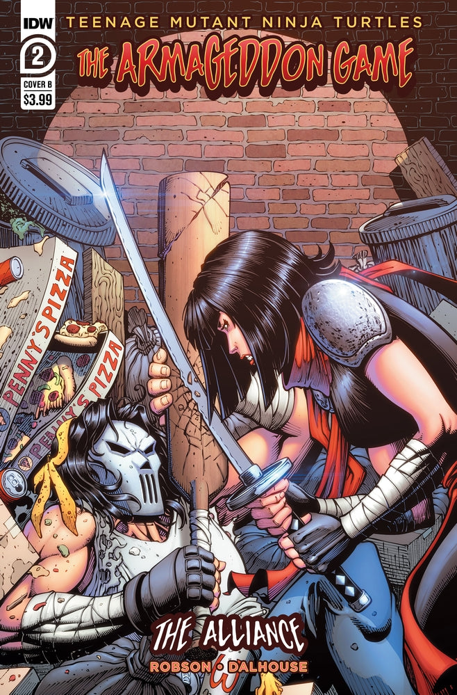 TMNT ARMAGEDDON GAME ALLIANCE #2 CVR B ROBSON