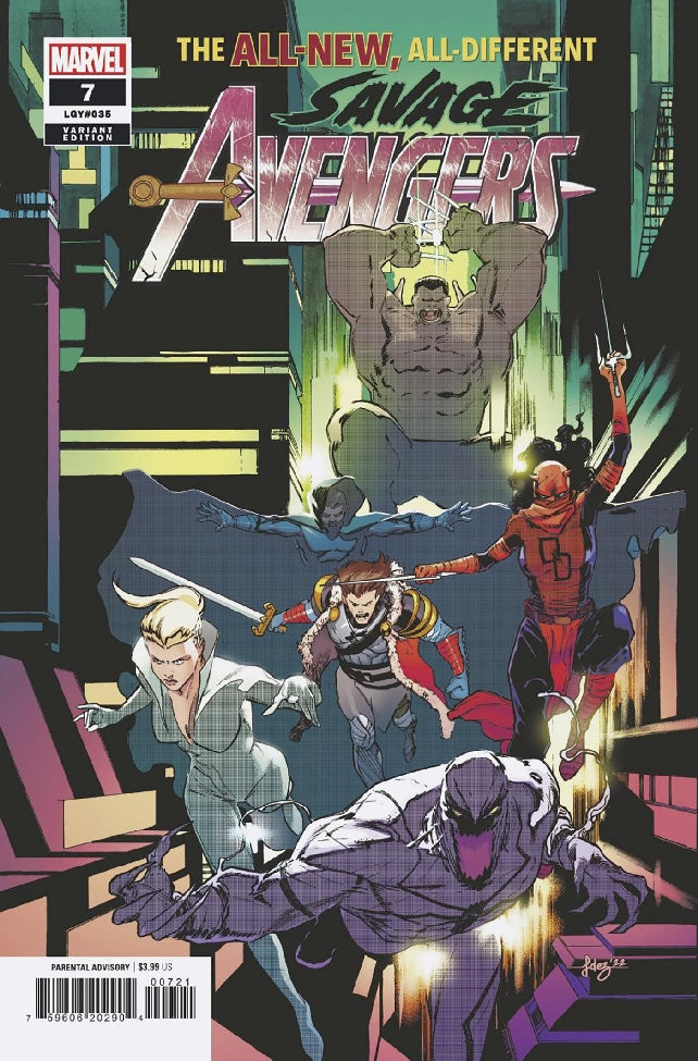 SAVAGE AVENGERS #7 FERNANDEZ VAR